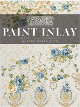 Load image into Gallery viewer, IOD Decor Paint Inlay - Alfred Peats and Co (8 Sheets) ***Limited Edition***