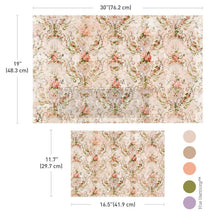 Load image into Gallery viewer, Redesign with Prima Double Delight Decoupage Fibre Paper Set - Blushing Bloom 2 Sheets