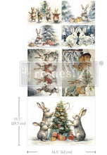 Load image into Gallery viewer, Redesign with Prima Decoupage Fibre Paper - A3 Bunny Wonderland 3 sheets