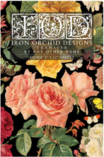Load image into Gallery viewer, IOD Decor Transfer Pad 20 x 30.5cm - By Any Other Name (8 sheets)