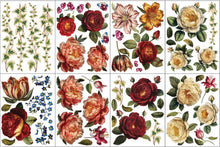 Load image into Gallery viewer, IOD Decor Transfer Pad 31 x 41cm - Collage De Fleurs (8 sheets)
