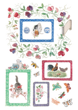 Load image into Gallery viewer, IOD Decor Transfer Pad 20 x 30.5cm - Emily Clare (8 sheets)