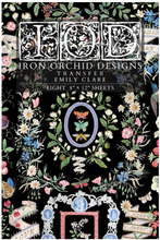 Load image into Gallery viewer, IOD Decor Transfer Pad 20 x 30.5cm - Emily Clare (8 sheets)