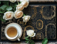 Load image into Gallery viewer, IOD Decor Transfer Pad 31 x 41cm - Gilded GOLD FOIL Etiquettes (4 sheets)