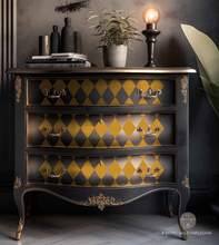 Load image into Gallery viewer, Redesign with Prima Transfer Large - Gold Harlequin