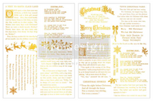 Load image into Gallery viewer, Redesign with Prima - Golden Tidings - Middy Kacha Gold Foil Transfer
