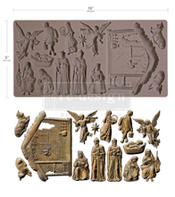 Load image into Gallery viewer, Redesign with Prima Moulds - Holy Night Nativity
