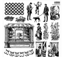 Load image into Gallery viewer, IOD Decor Stamp 30.5 x 30.5cm - Portobello Road (2 Sheets and masks) Limited Edition