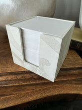 Load image into Gallery viewer, Wooden Refillable Paper Cube