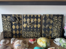 Load image into Gallery viewer, Black and Gold Decorative Wall hanging 3 of 3