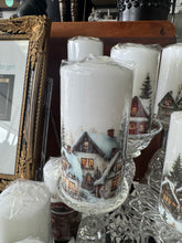 Load image into Gallery viewer, 3 Cream Cottages Wonderland Candle