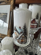 Load image into Gallery viewer, 3 Cream Cottages Wonderland Candle