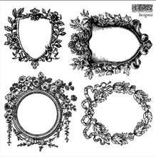 Load image into Gallery viewer, IOD Decor Stamp 15.5 x 15.5cm - Insignia (Mini Stamp - 4 sheets)