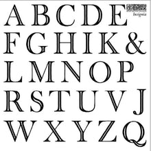 Load image into Gallery viewer, IOD Decor Stamp 15.5 x 15.5cm - Insignia (Mini Stamp - 4 sheets)