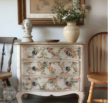 Load image into Gallery viewer, Redesign with Prima Double Delight Decoupage Fibre Paper Set - Jardin Fleuri 2 Sheets