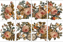 Load image into Gallery viewer, IOD Decor Transfer Pad 31 x 41cm - Joie De Roses (8 sheets)
