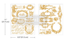 Load image into Gallery viewer, Redesign with Prima - Label De Luxe - Middy Kacha Gold Foil Transfer