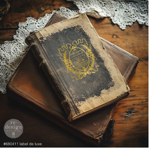 Load image into Gallery viewer, Redesign with Prima - Label De Luxe - Middy Kacha Gold Foil Transfer
