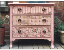Load image into Gallery viewer, IOD Decor Paint Inlay - Lattice Rose (8 Sheets) ***Limited Edition***