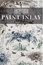 Load image into Gallery viewer, IOD Decor Paint Inlay - Little Lark (8 Sheets) ***Limited Edition***