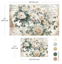 Load image into Gallery viewer, Redesign with Prima Double Delight Decoupage Fibre Paper Set - My Garden Whimsy 2 Sheets