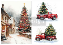 Load image into Gallery viewer, Redesign with Prima Decoupage Paper A4 - Northbound Traditions (2 Sheets)