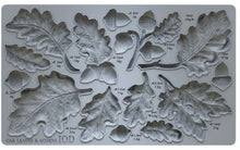 Load image into Gallery viewer, IOD Decor Mould 25 x 15cm - Oak Leaves and Acorns