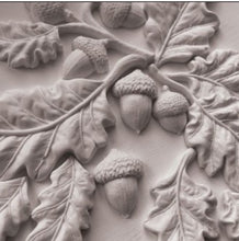 Load image into Gallery viewer, IOD Decor Mould 25 x 15cm - Oak Leaves and Acorns