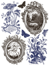 Load image into Gallery viewer, IOD Décor Paint Inlay - Hameau de la Reine (8 Sheets) ***Limited Edition***