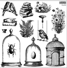 Load image into Gallery viewer, IOD Decor Stamp 30.5 x 30.5cm - Pastiche (2 sheets and masks)
