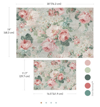 Load image into Gallery viewer, Redesign with Prima Double Delight Decoupage Fibre Paper Set - Pink Blossom Bliss 2 Sheets