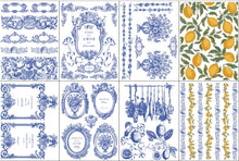 Load image into Gallery viewer, IOD Décor Paint Inlay - Portofino (8 Sheets) ***Limited Edition***