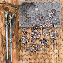 Load image into Gallery viewer, Redesign with Prima Moulds - Rusty Flowers