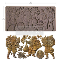Load image into Gallery viewer, Redesign with Prima Moulds - Santa's Holiday Cheer