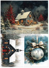 Load image into Gallery viewer, Redesign with Prima Decoupage Paper A4 - Silent Timber Memoirs (2 Sheets)