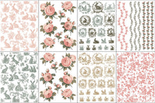 Load image into Gallery viewer, IOD Décor Paint Inlay - Spring Melody (8 Sheets) ***Limited Edition***