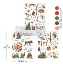 Load image into Gallery viewer, Redesign with Prima Middy Transfer - The Forager's Retreat (3 Sheets)