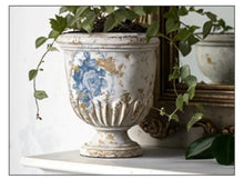 Load image into Gallery viewer, IOD Decor Paint Inlay -Tromp L'Oeill Bleu (4 Sheets) ***Limited Edition***