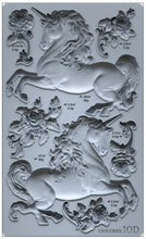 Load image into Gallery viewer, IOD Decor Mould 25 x 15cm - Unicorns