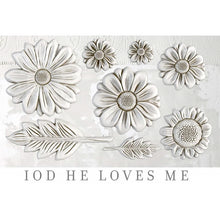 Load image into Gallery viewer, IOD Decor Mould 25 x 15cm - He Loves Me