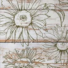 Load image into Gallery viewer, IOD Decor Stamp 30.5 x 30.5cm - Sunflowers (2 sheets and masks)