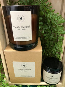 Vanilla Caramel - Crafty Chook Candle