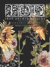 Load image into Gallery viewer, IOD Decor Transfer Pad 31 x 41cm - Painterly Florals (8 sheets)