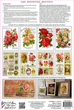 Load image into Gallery viewer, IOD Decor Transfer Pad 20 x 31cm - Ephemeral Melange (8 Sheets)