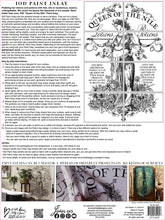 Load image into Gallery viewer, IOD Decor Paint Inlay - Queen of the Nile (8 Sheets) ***Limited Edition***