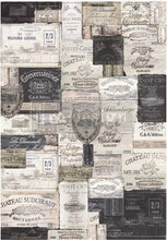Load image into Gallery viewer, Redesign with Prima Decoupage Fibre Paper - A1 Antique Labels
