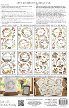 Load image into Gallery viewer, IOD Decor Transfer Pad 20 x 30.5cm - The Bramblewood Diaries (8 Sheets)
