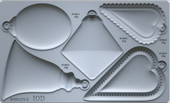 IOD Decor Mould 25 x 15cm - Bibelots 2