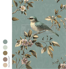 Load image into Gallery viewer, Redesign with Prima Decoupage Fibre Paper - A1  Blue Song
