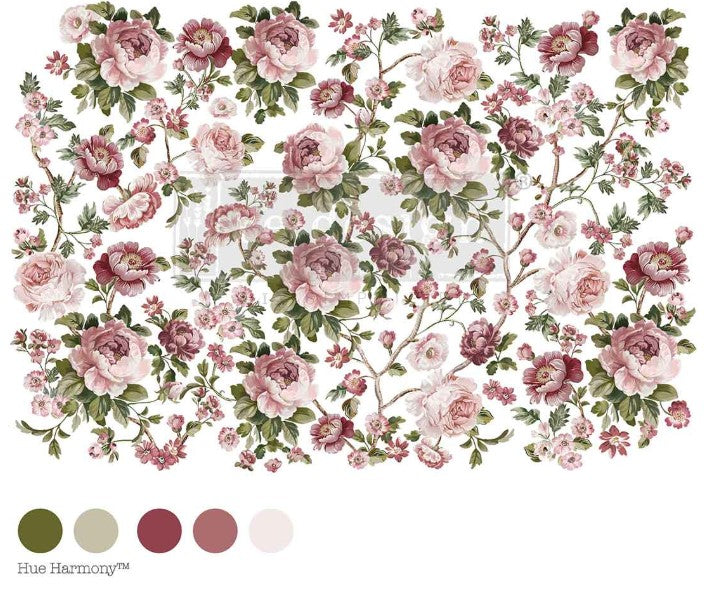 Redesign with Prima Large Transfer by  Kaćha  - Blushing Bloom Symphony